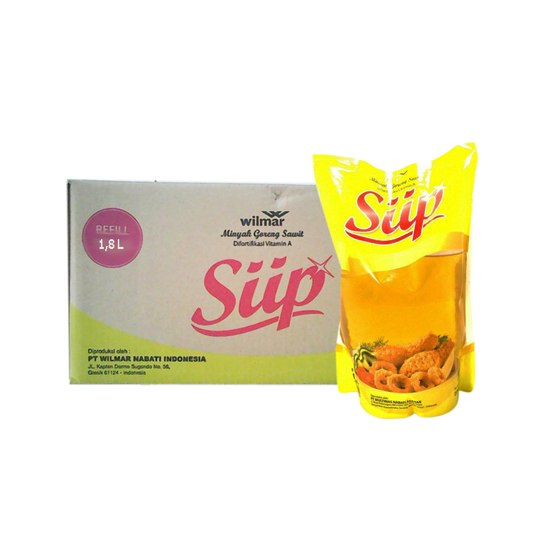 Siip Minyak Goreng Pouch 2L Karton Isi 6 Pcs