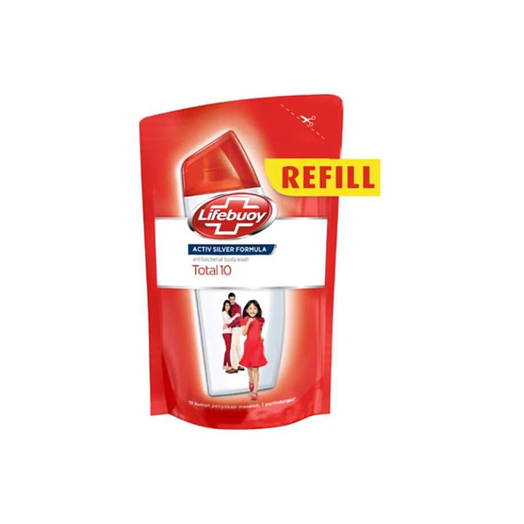 Lifebuoy Antibacterial Bodywash Total 10 Refill 250 Ml