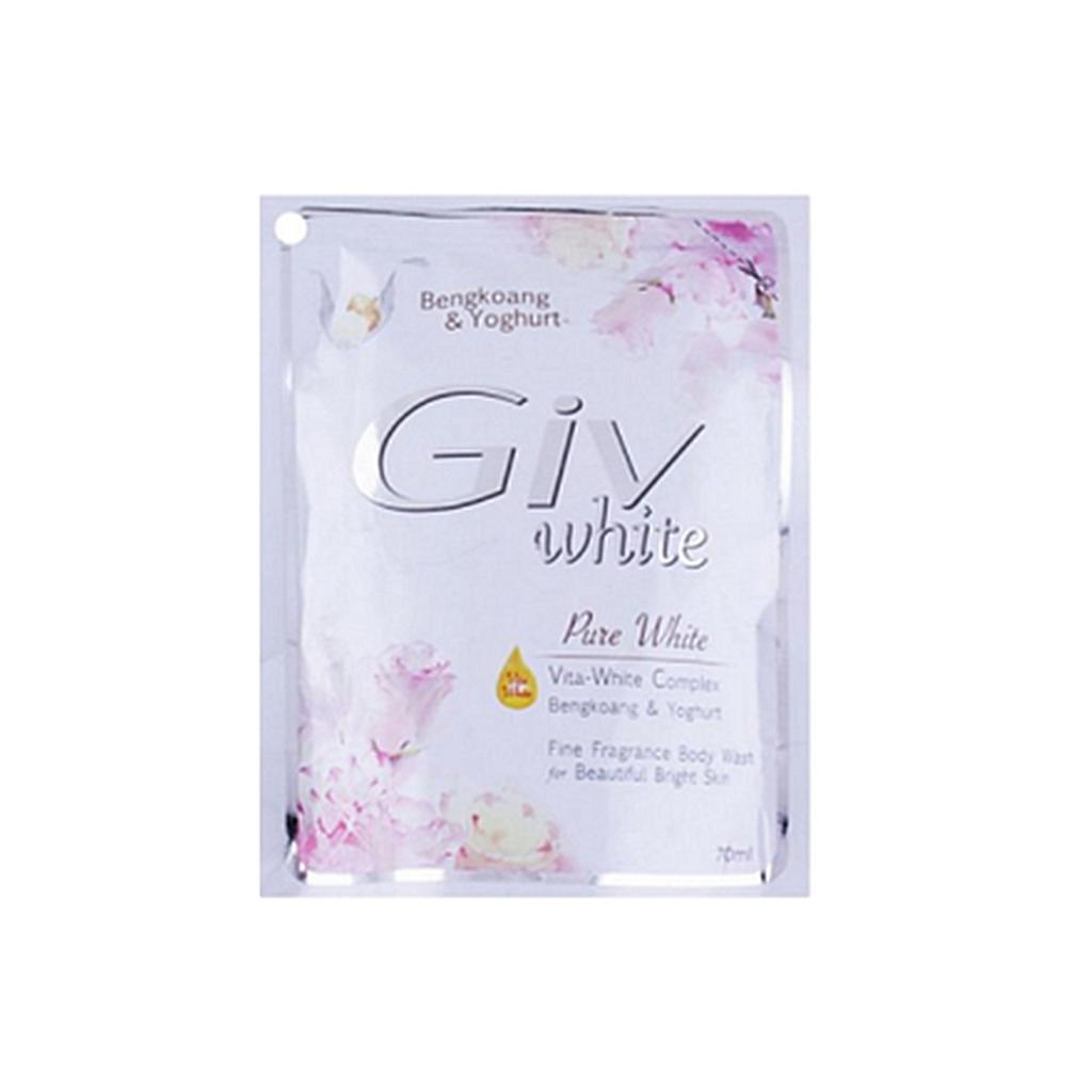 Giv Body Wash Bengkoang&amp;Yogurt Pouch 65 Ml