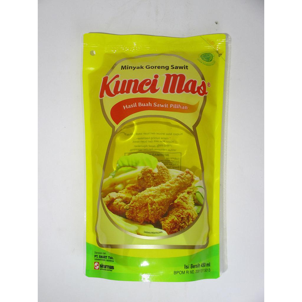Kunci Mas Minyak Goreng Pouch 450 Ml 
