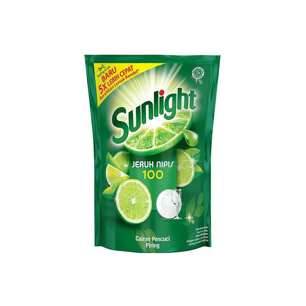 Sunlight Cairan Pencuci Piring Refill Jeruk Nipis 210 ML