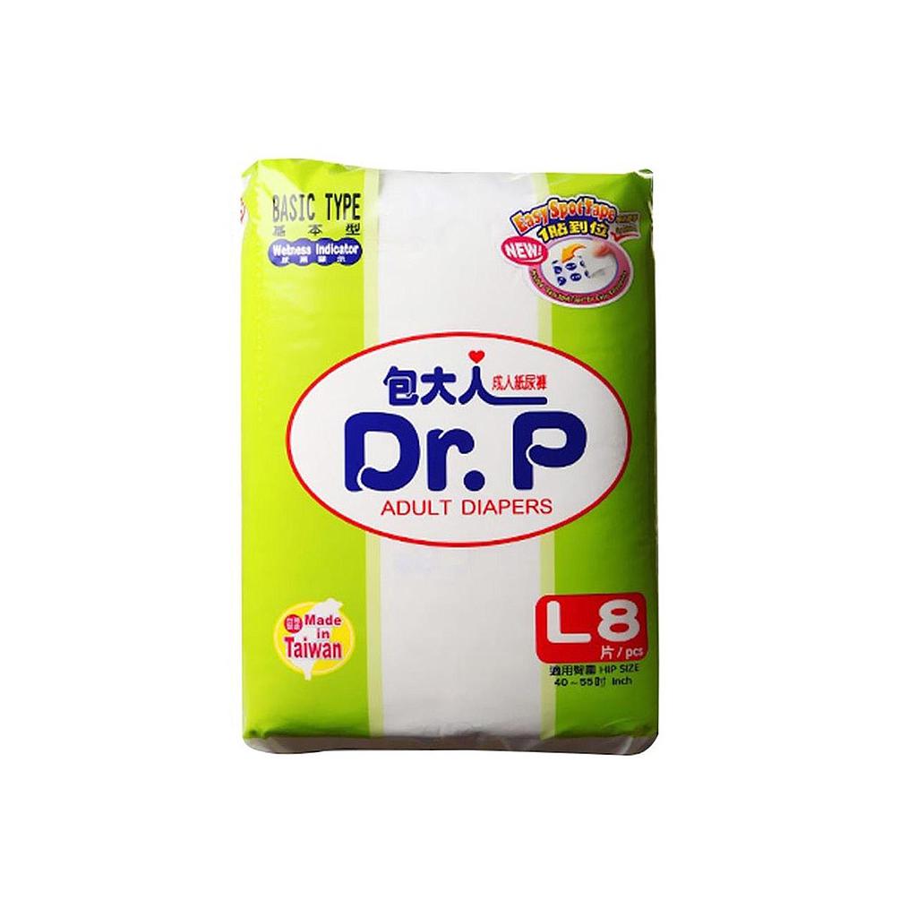 Dr.P Adult Diapers Basic Type L8