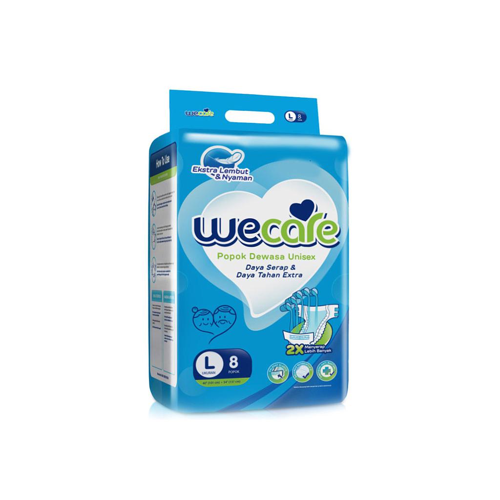 WECARE Adult Diapers Type L8