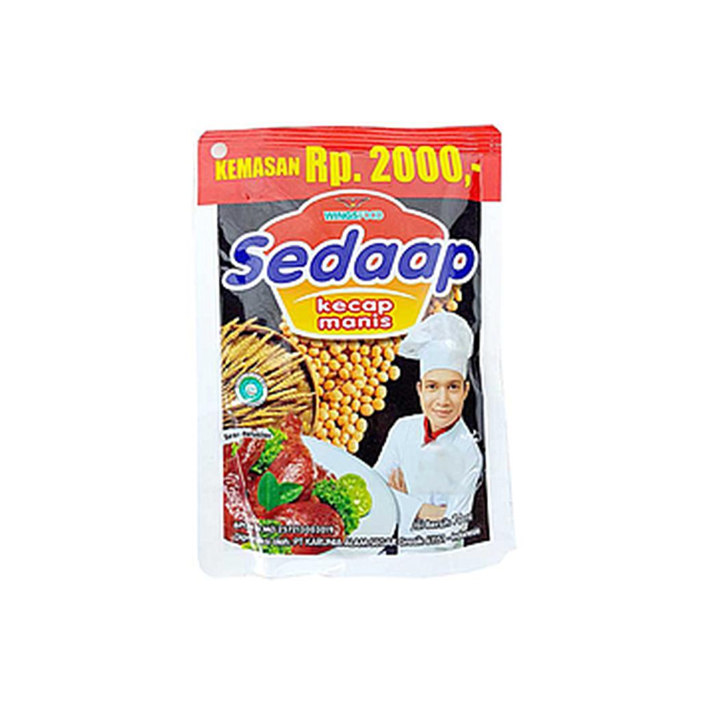 Sedaap Kecap Manis 2000 Pouch 70 Ml