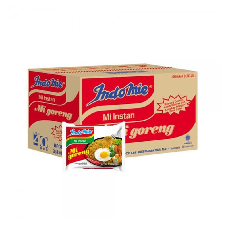 Indomie Goreng 80 Gr Karton Isi 40 Pcs