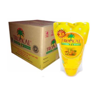Tropical Minyak Goreng Pouch 2 L Karton Isi 6 Pcs