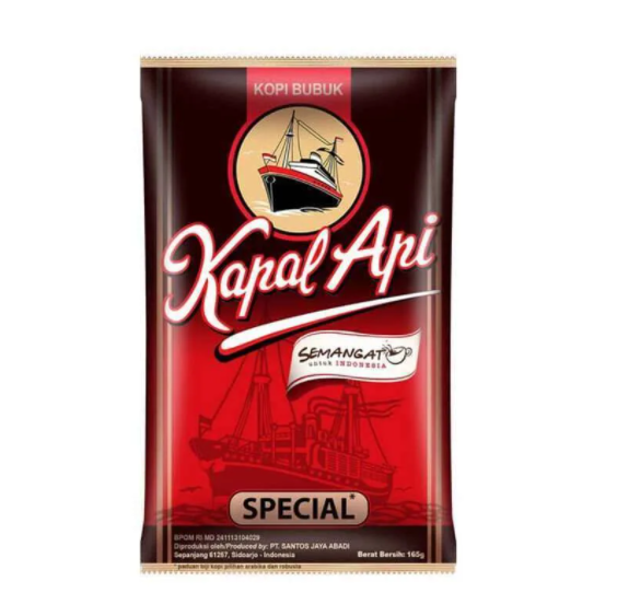Kopi Kapal Api Special 165 Gr