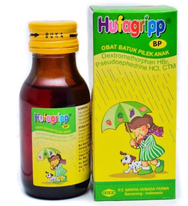Hufagrip Obat Batuk Pilek 60 Ml Botol Beling