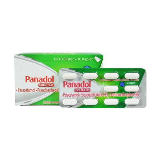 Panadol Flu Dan Batuk Box Isi 10 Blister