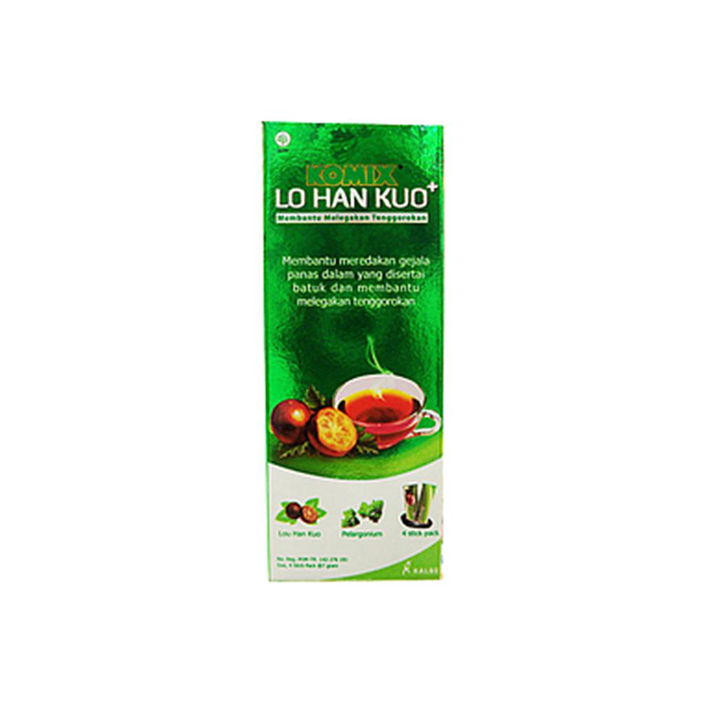 Komix Lo Han Kuo  Sachet 7 G Pack Isi 4