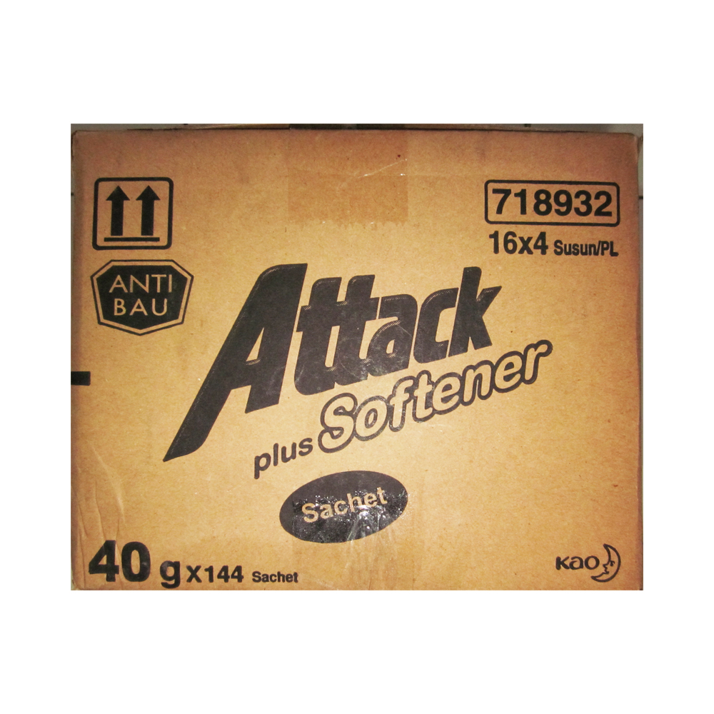 Attack Softener 45 G Sachet Karton Isi 144