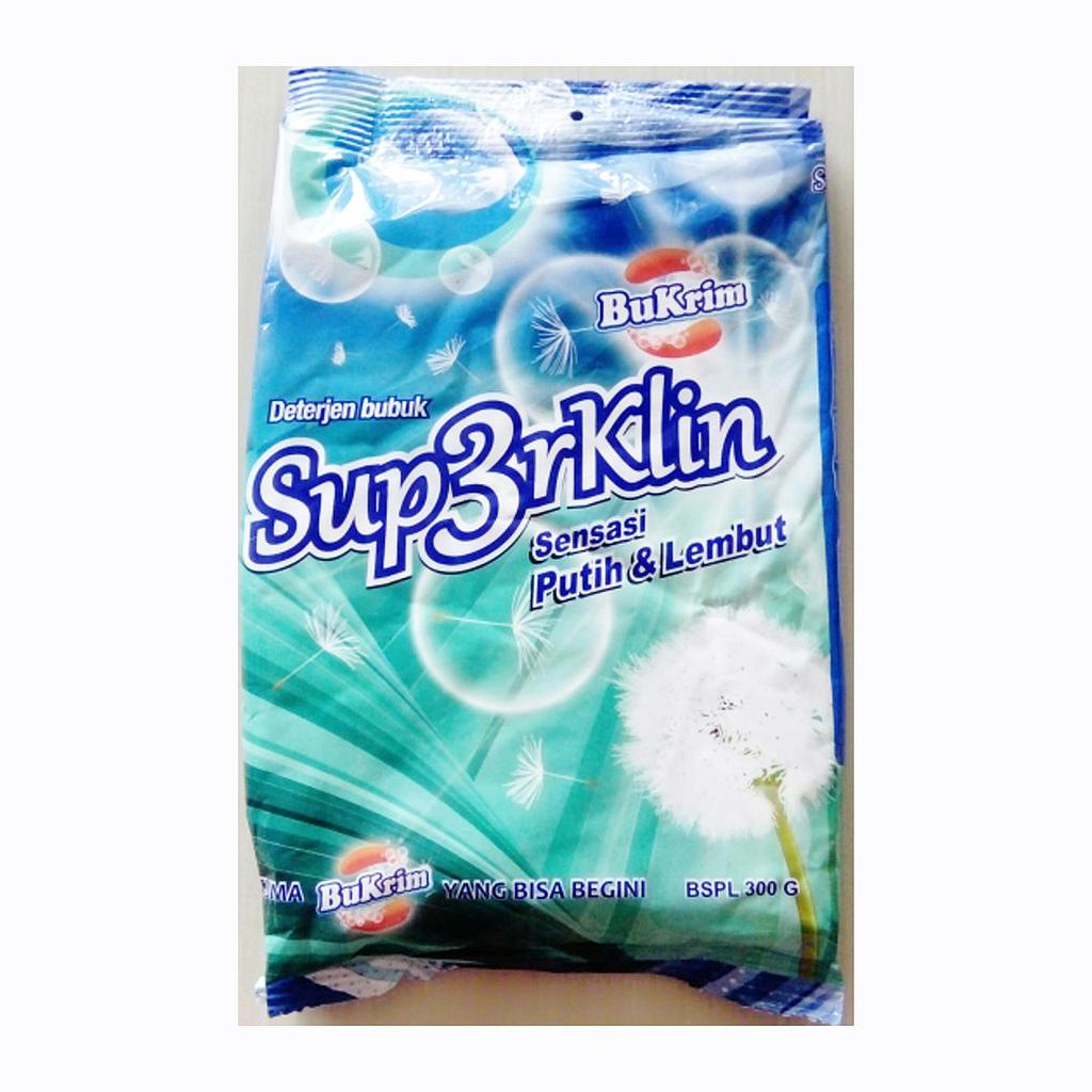 Bukrim Superklin Deterjen Sensasi Putih Lembut Plastic Pack 300 G