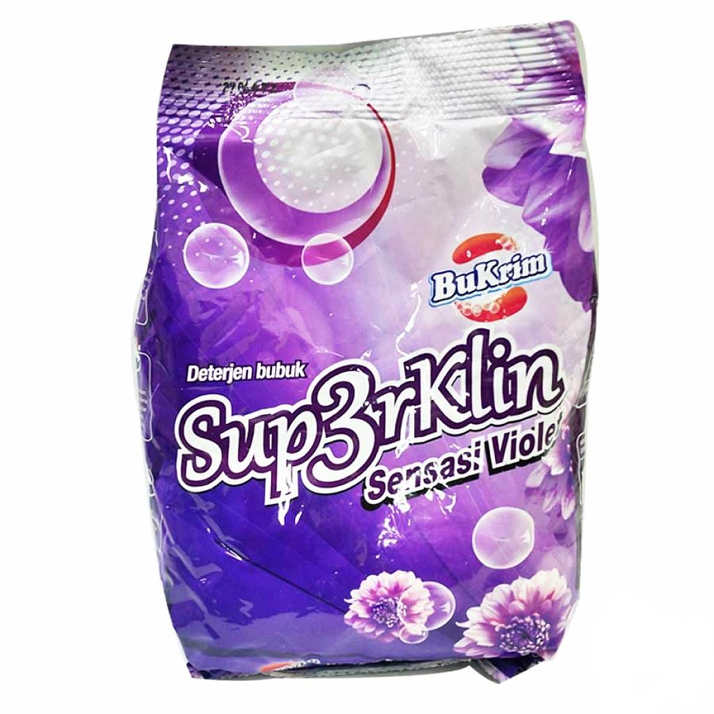 Bukrim Superklin Deterjen Sensasi Violet Plastic Pack 300 G