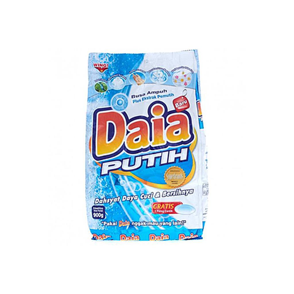 Daia Deterjent Putih 850 Gr Plastic Pack