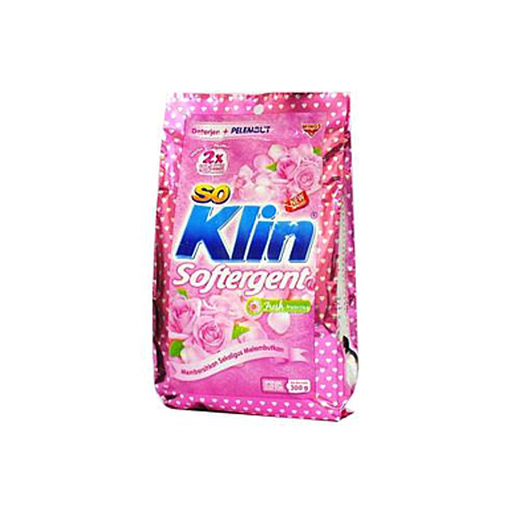 Soklin Softergent Pink Pouch 300 Gr