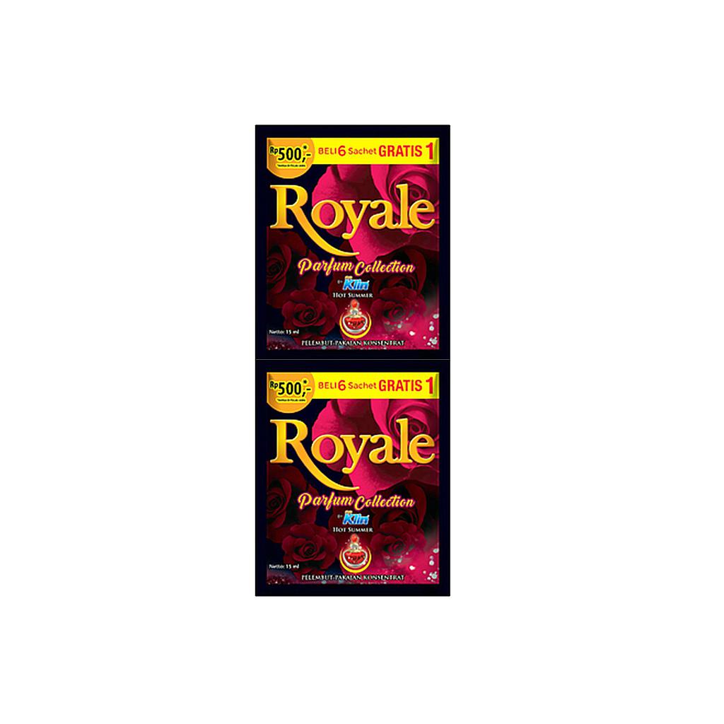 Soklin Royale Purple Dawn Sachet 15 Ml Renceng 12 Pcs