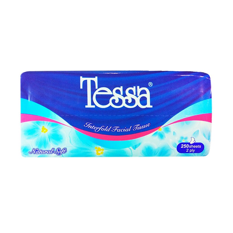 Tessa Tissue Plastic Pack 250 Sheets