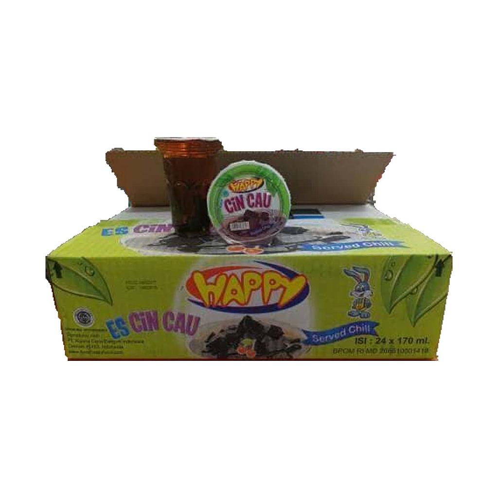Happy Es Cincau Cup 170 Ml Karton Isi 24 Pcs
