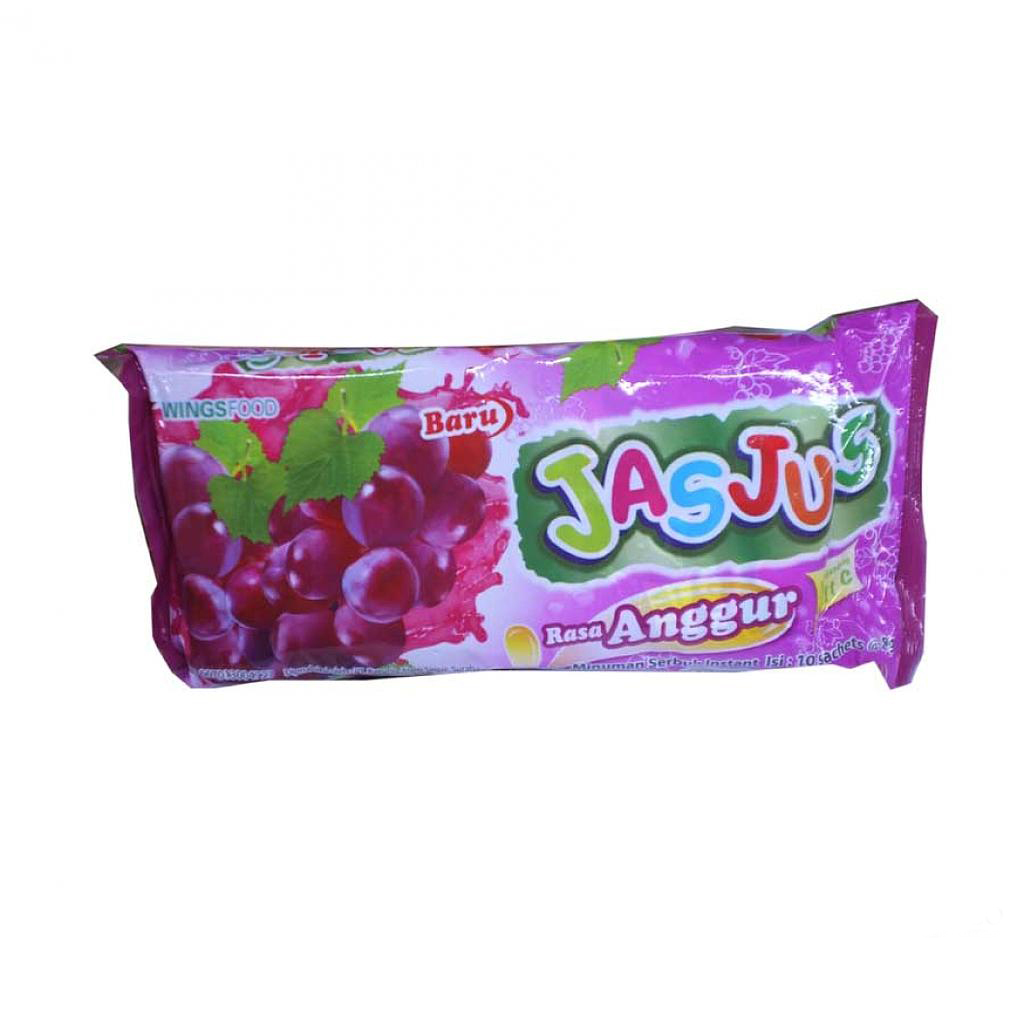 Jasjus Anggur Sachet 8 Gr Renceng 10 Pcs