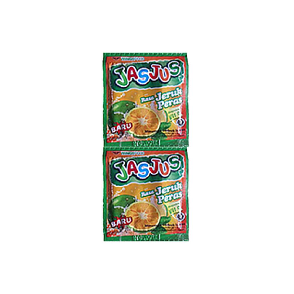 Jasjus Jeruk Peras Sachet 7 Gr Renceng 10 Pcs