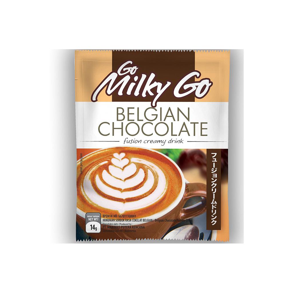 Milky Go Belgian Chocolate Sachet 14 Gr