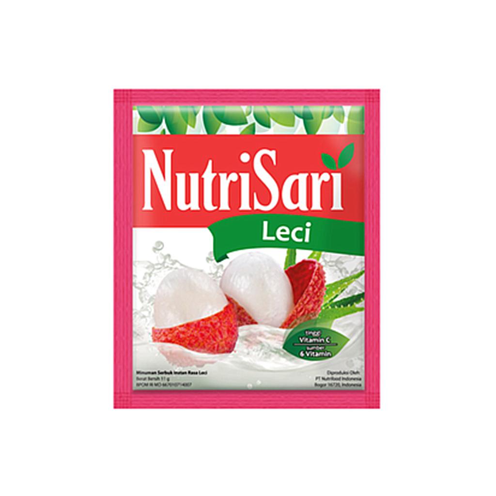 Nutrisari Leci Sachet 11 Gr Renceng 10 Pcs