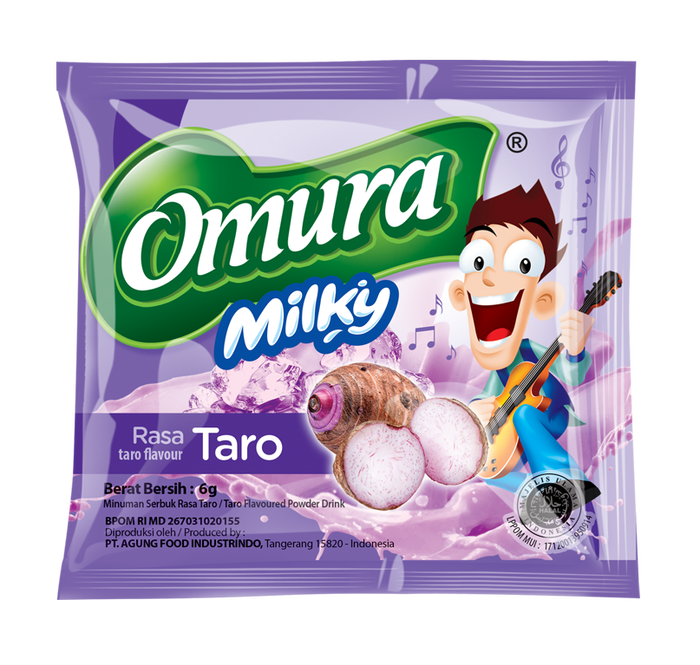 Omura Milky Taro Sachet 6 Gr