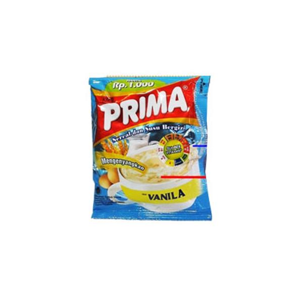 Prima Sereal Dan Susu Vanilla Sachet 29 G