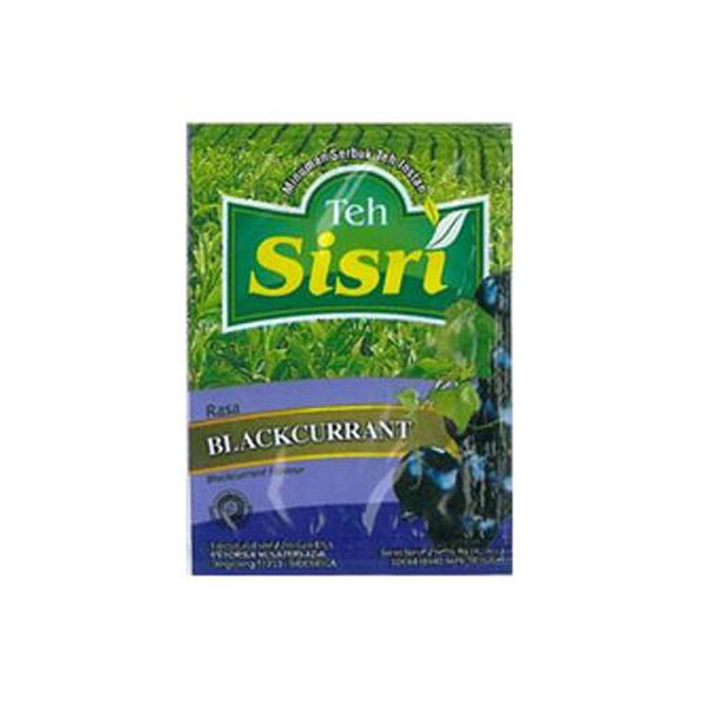 Teh Sisri Blackcurrant Sachet 8 Gr Renceng 10 Pcs