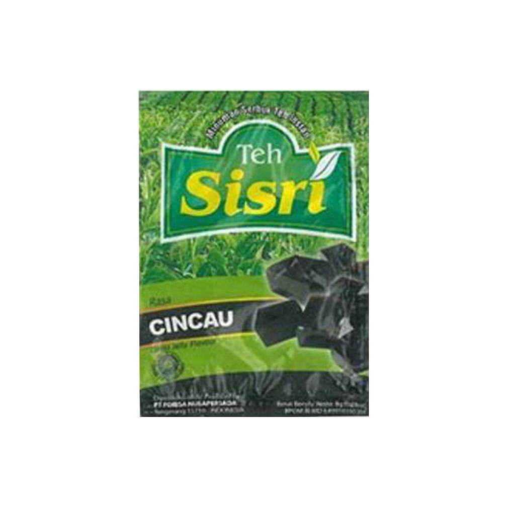 Teh Sisri Cincau Sachet 8 Gr Renceng 10 Pcs