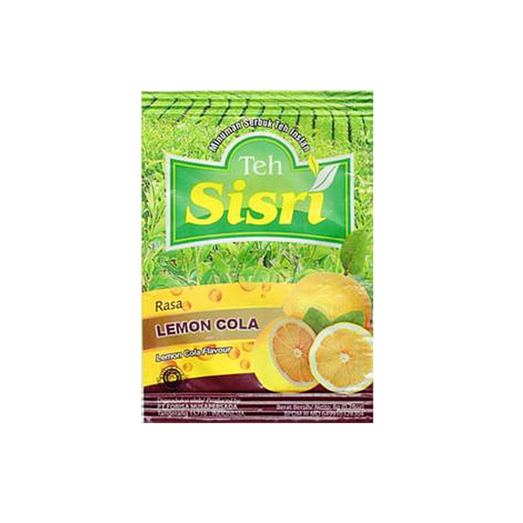 Teh Sisri Lemon Cola Sachet 8 Gr Renceng 10 Pcs