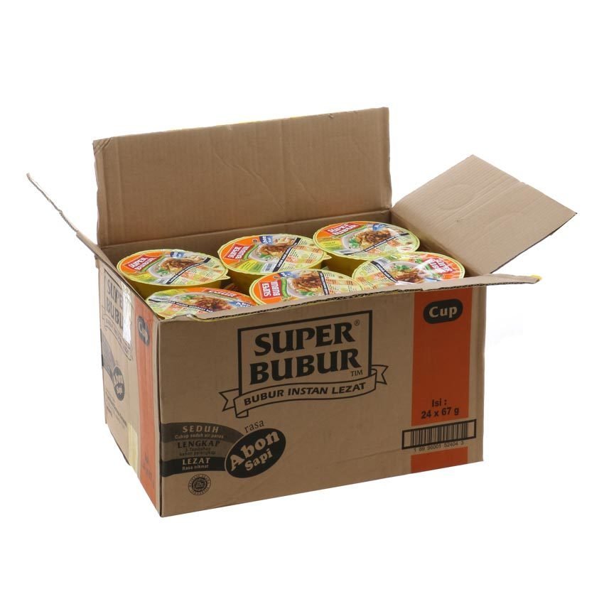 Super Bubur Cup 22 Gr Karton Isi 120 Pcs
