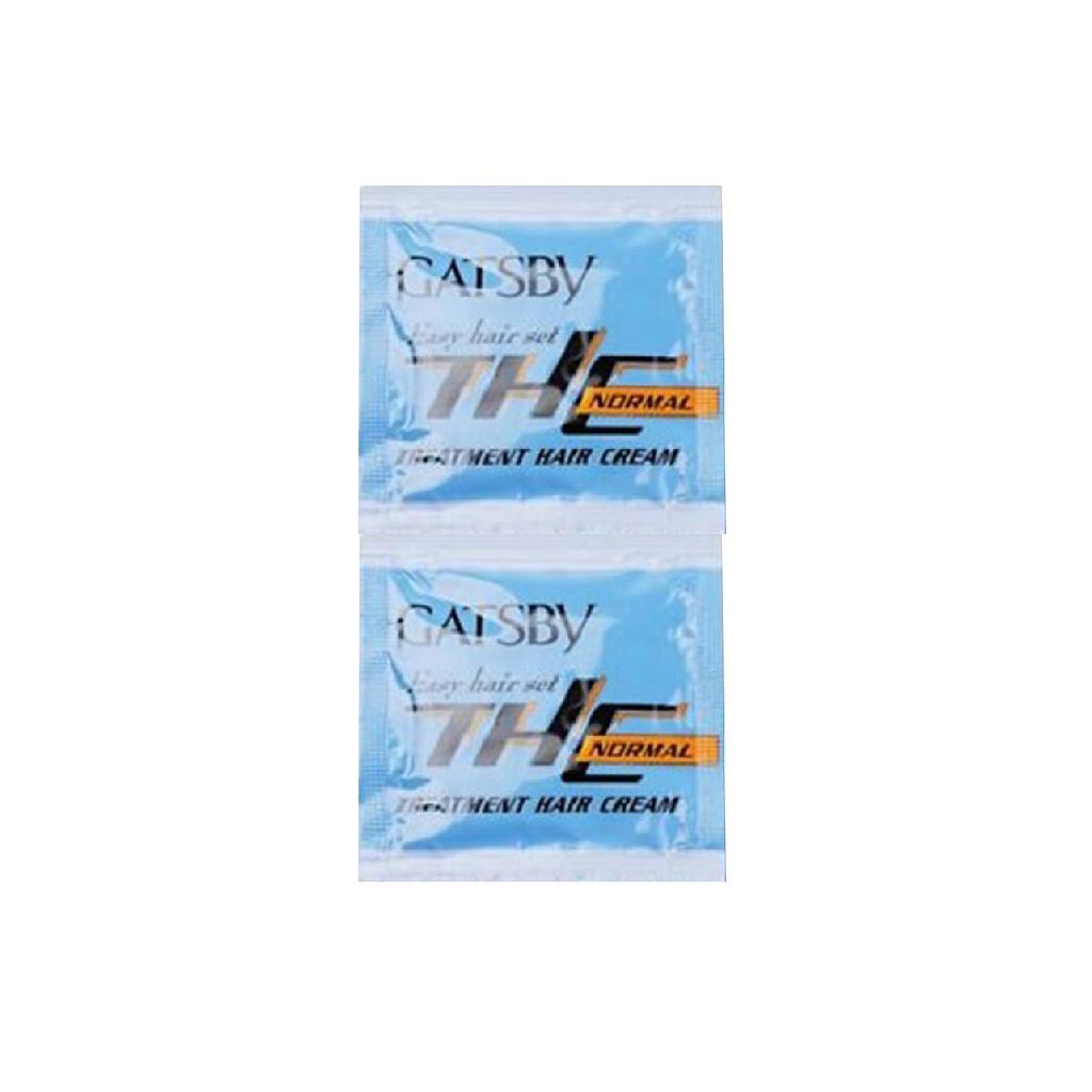 Gatsby Treatment Hair Cream Normal Sachet 6 Gr Renceng 20 Pcs