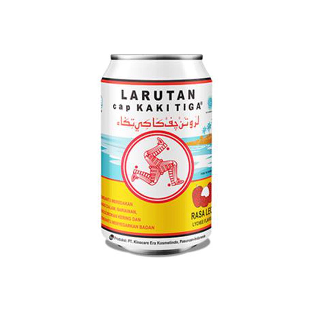 Larutan Cap Kaki 3 Kaleng Leci 320 ml  