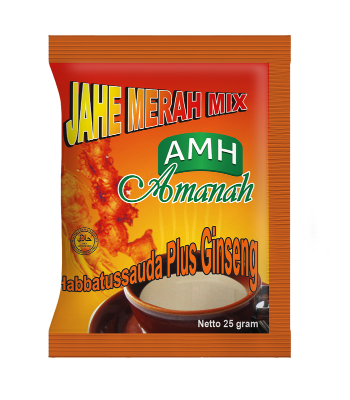 Amanah Jahe Merah 20g Sachet