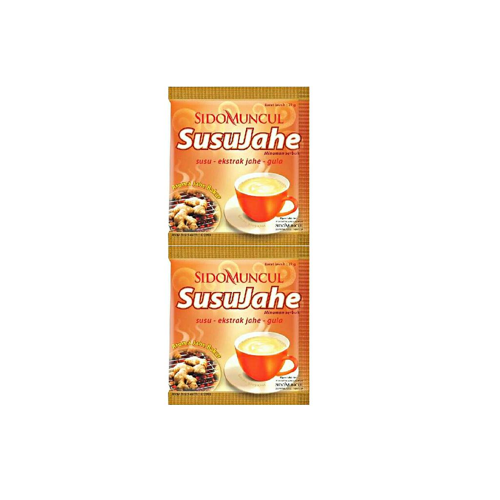 Sidomuncul Susu Jahe Sachet 27 Gr Renceng 10 Pcs
