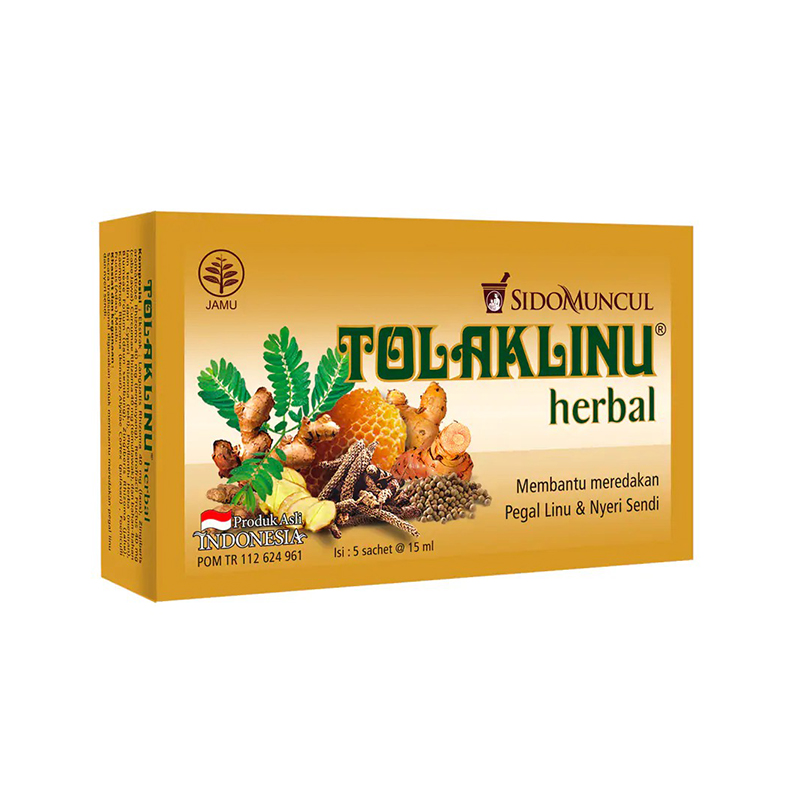 Tolak Linu Herbal  Sachet 15 Ml  Dus Isi 5