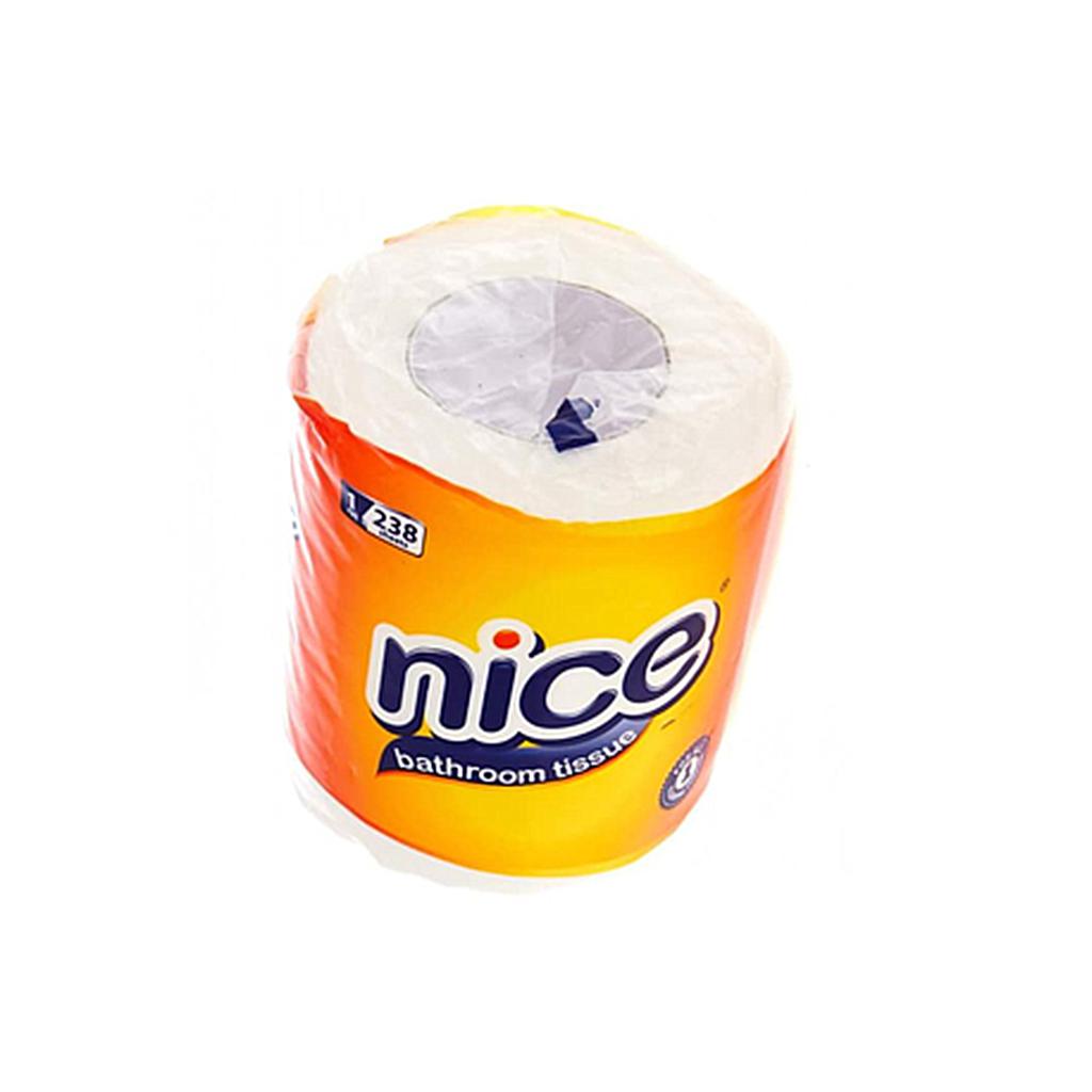 Nice Tissue Roll White 238 Sheet Roll