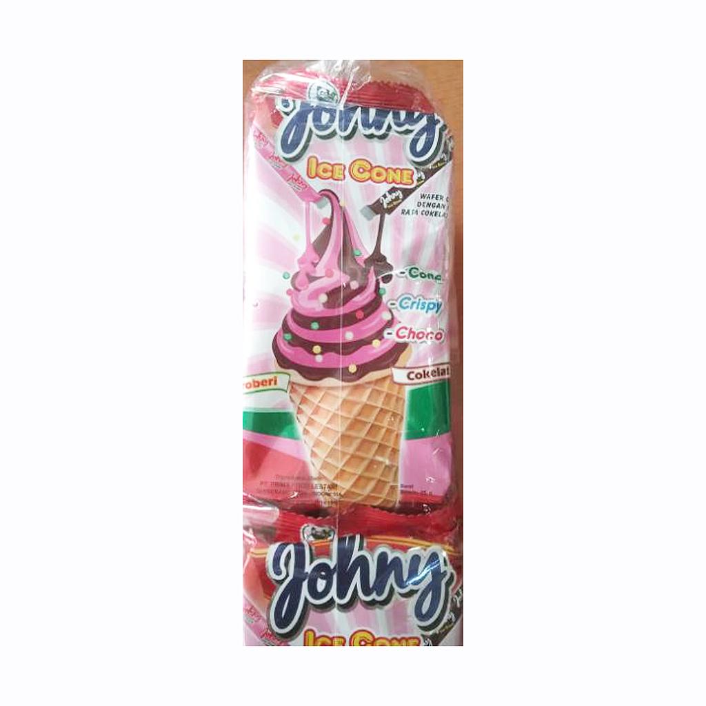 Johny Ice Cone Rasa Cokelat 15 G Plastik