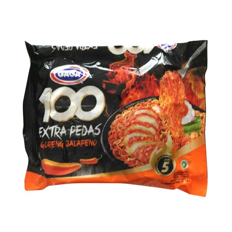Gaga 100 Extra Pedas Goreng Jalapeno 75 Gr 
