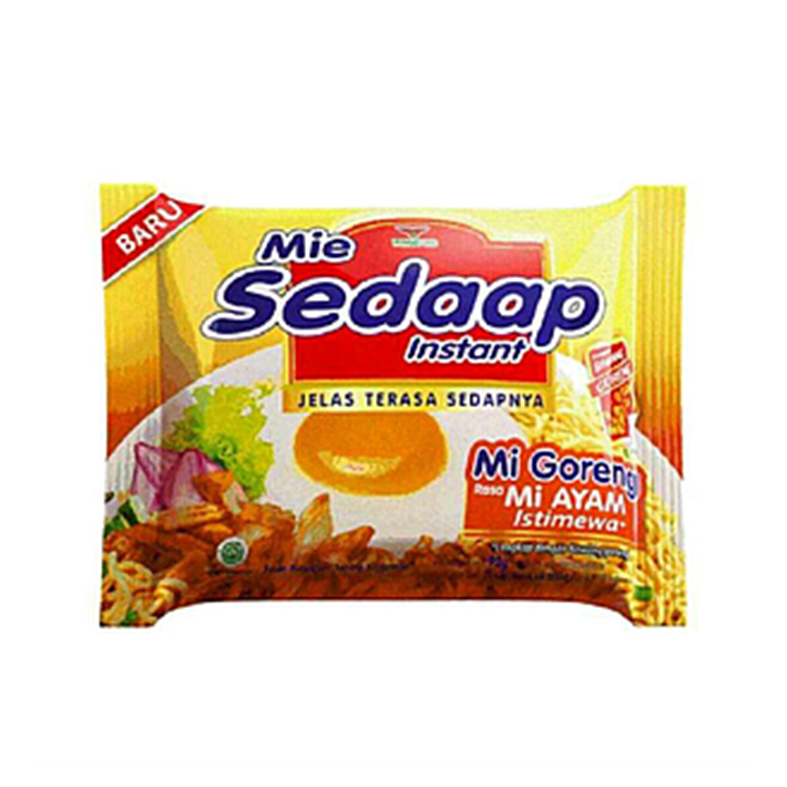 Mie Sedaap Mie Goreng Rasa Mie Ayam Istimewa 92 Gr