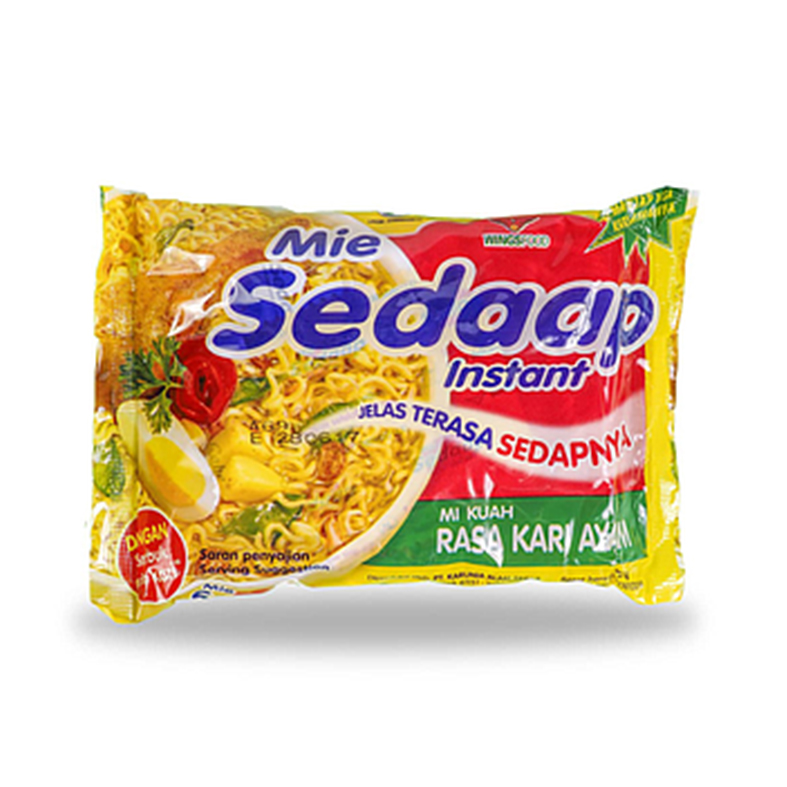 Mie Sedaap Mie Instant Kari Ayam 72 Gr
