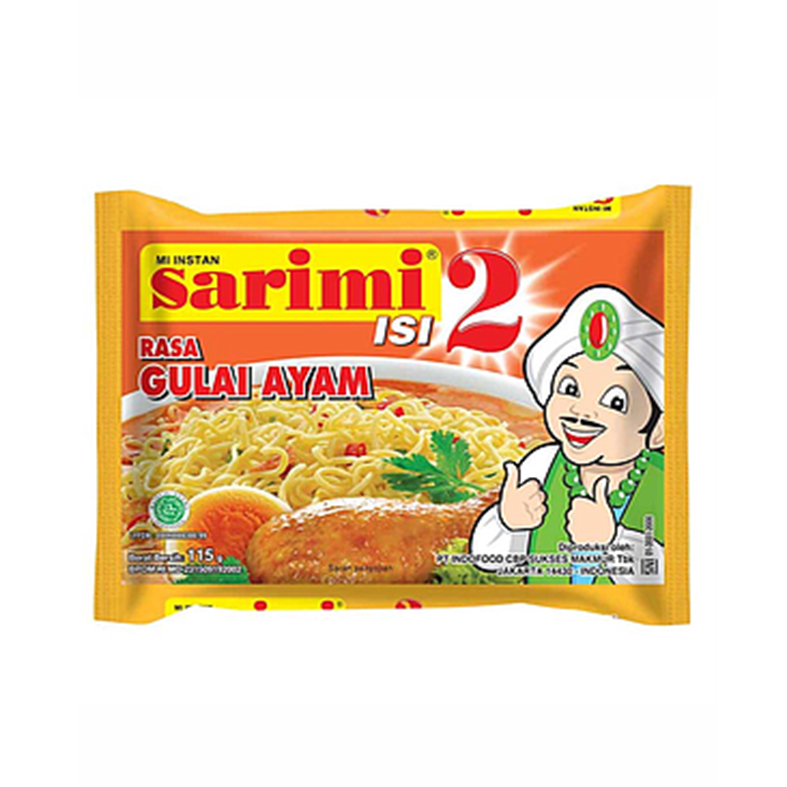 Sarimi Isi 2 Gulai Ayam 115 Gr