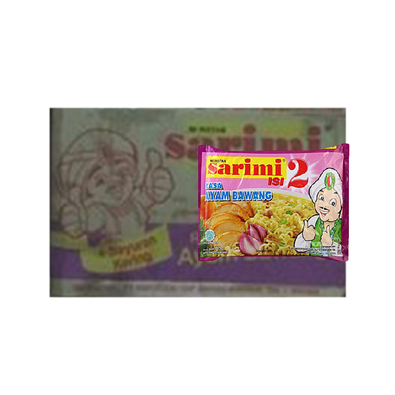 Sarimi Isi 2 Rasa Ayam Bawang 115 Gr Karton Isi 24 Pcs