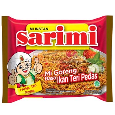 Sarimi Mie Goreng Rasa Ikan Teri Pedas 88 Gr