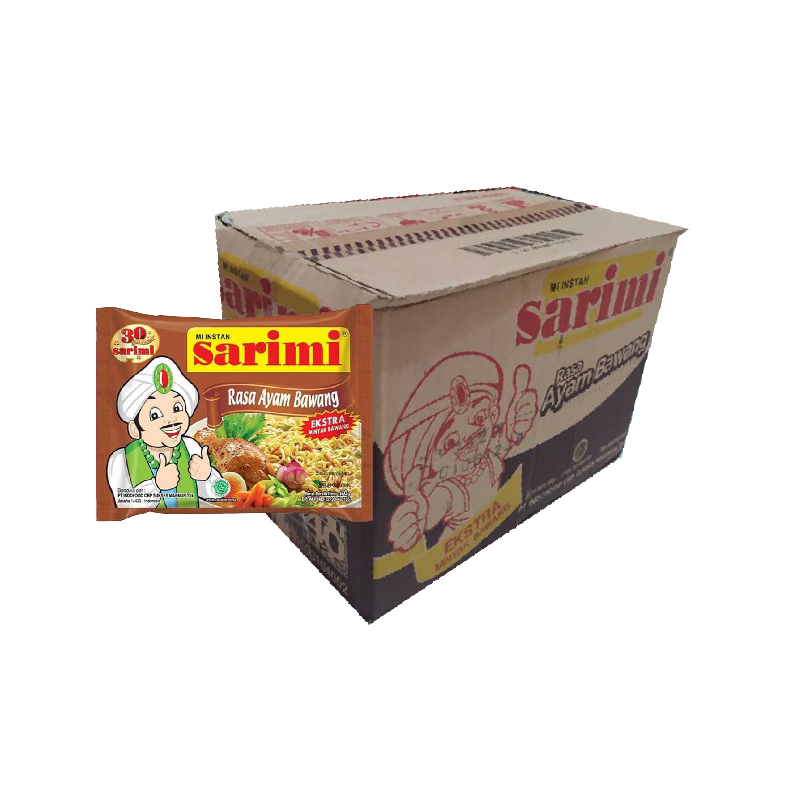 Sarimi Rasa Ayam Bawang 65 Gr Karton Isi 40 Pcs
