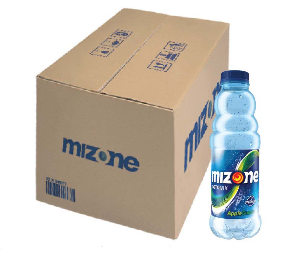 Mizone Apple Guava PET 500 Ml Karton Isi 12 Pcs