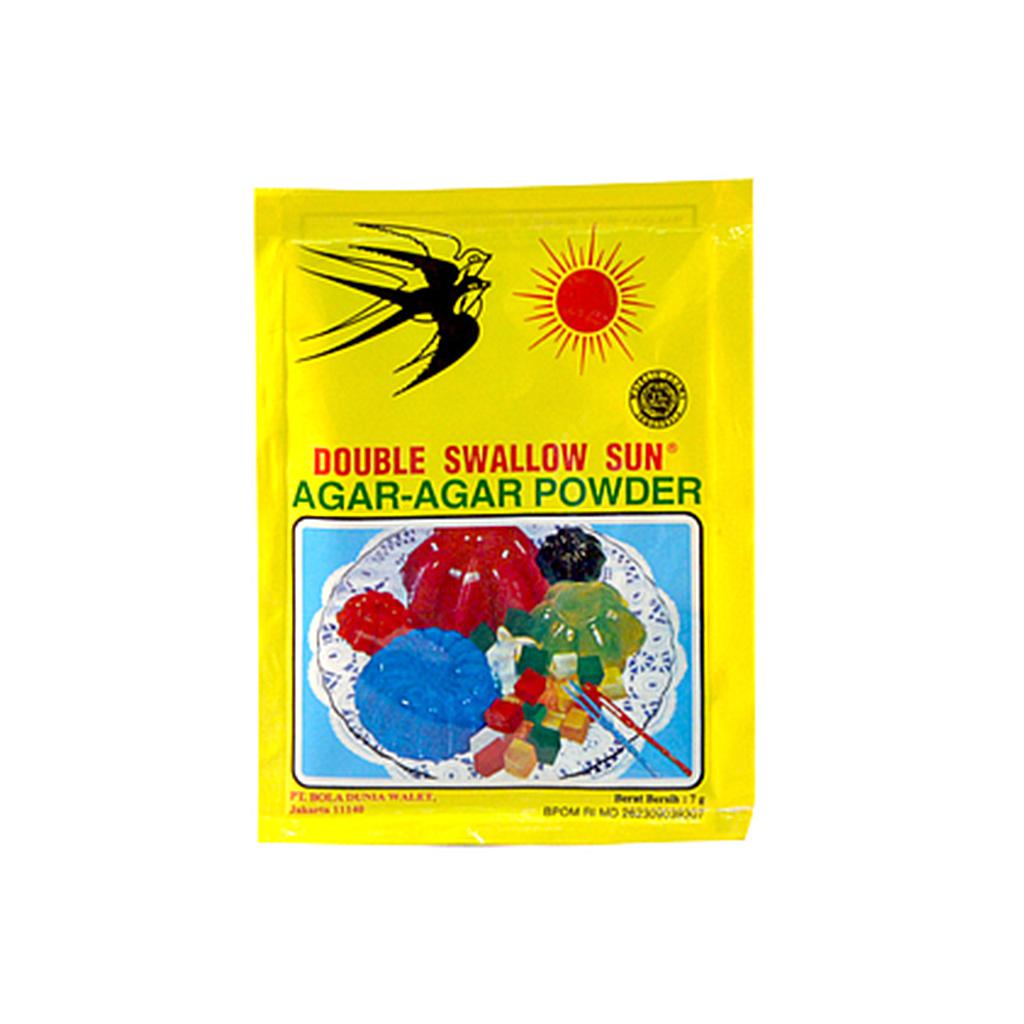 Double Swallow Sun Agar Sachet 7 Gr