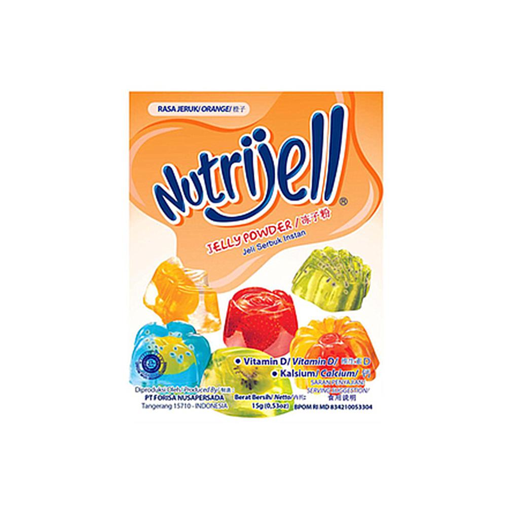 Nutrijell Rasa Jeruk Sachet 15 Gr