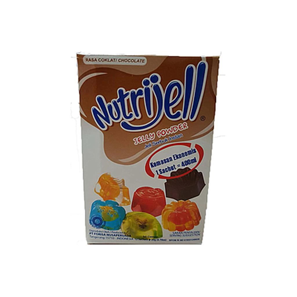 Nutrijell Coklat Sachet 30 Gr Box Isi 12 Pcs